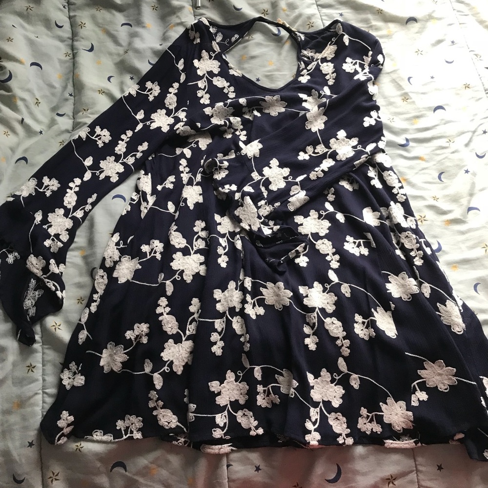 Beautiful floral swing dress